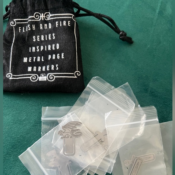 Darkly Box Flesh and Fire Bookmarks - Picture 3 of 5